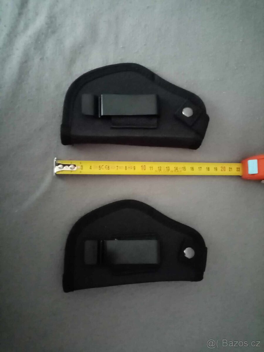 Pouzdro na pistol oboustranné černé