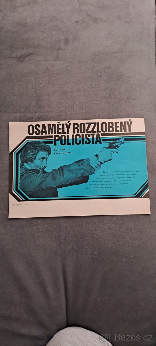 Filmová upoutávka Osamělý rozzlobený policista
