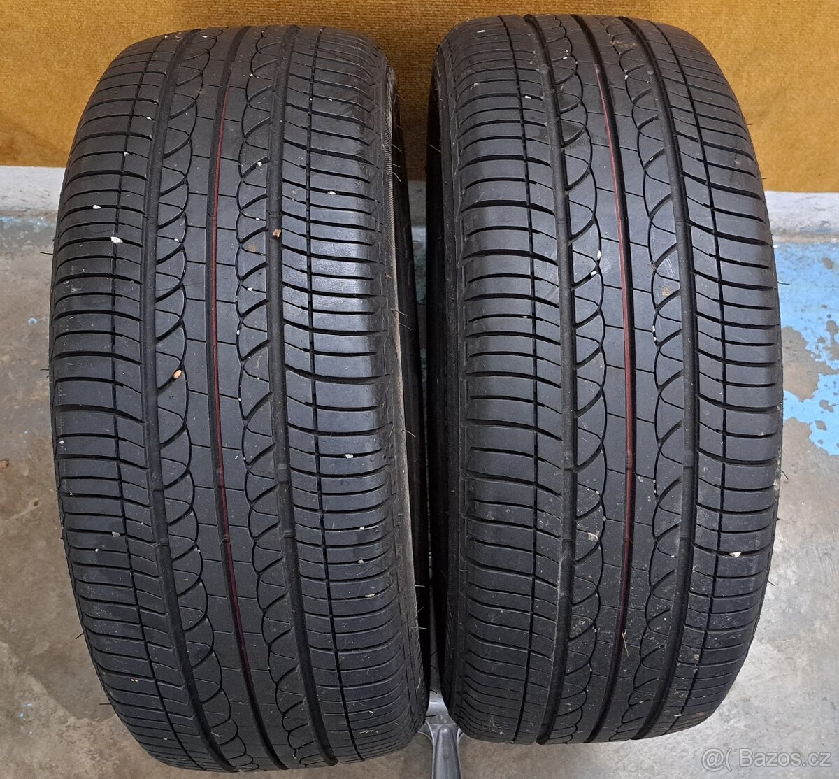 2x letní pneu Bridgestone Ecopia EP25 195/50 R16, 7 mm