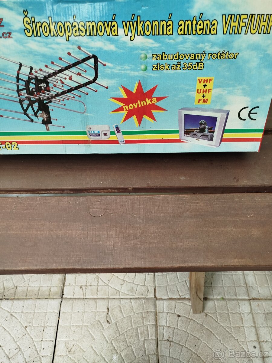 TV ANTENA S ROTÁTOREM