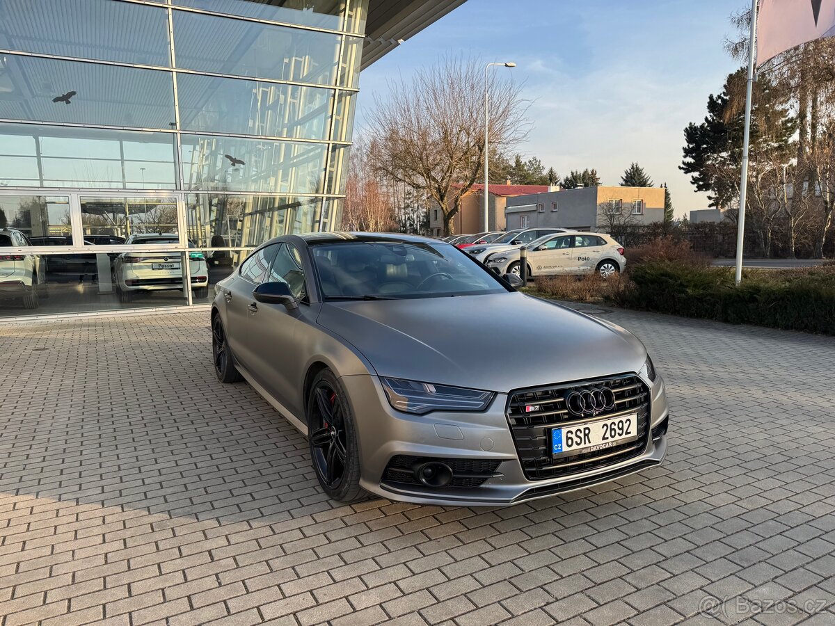 Audi S7, 4.0 TFSI, 331kW, Masáže, ČR, V8T.