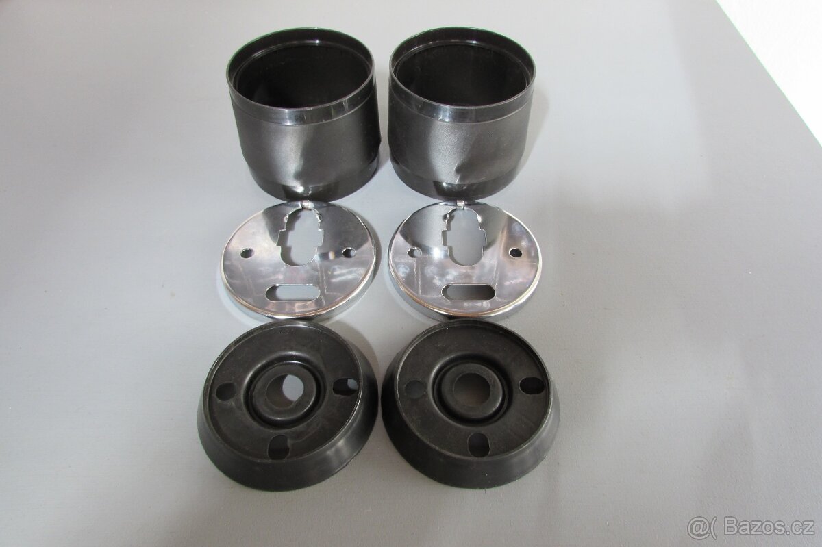 Jawa 350 tubusy + dno chrom + dno plast