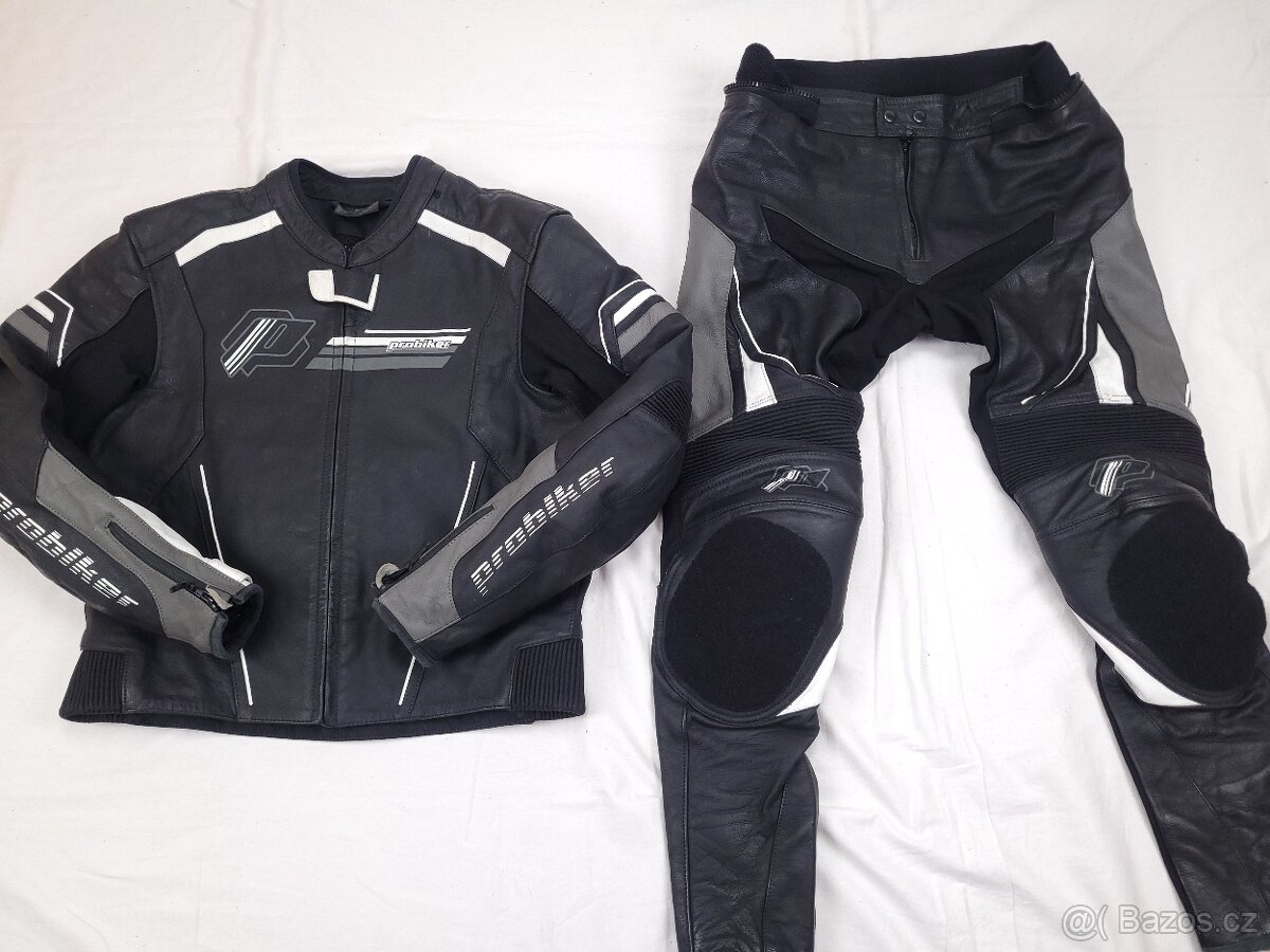 Probiker PRX-16 pánska kožená moto kombinéza L/M 52 50