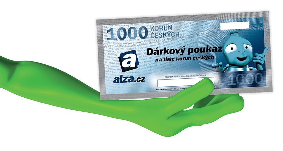 Alza dárkové poukázky
