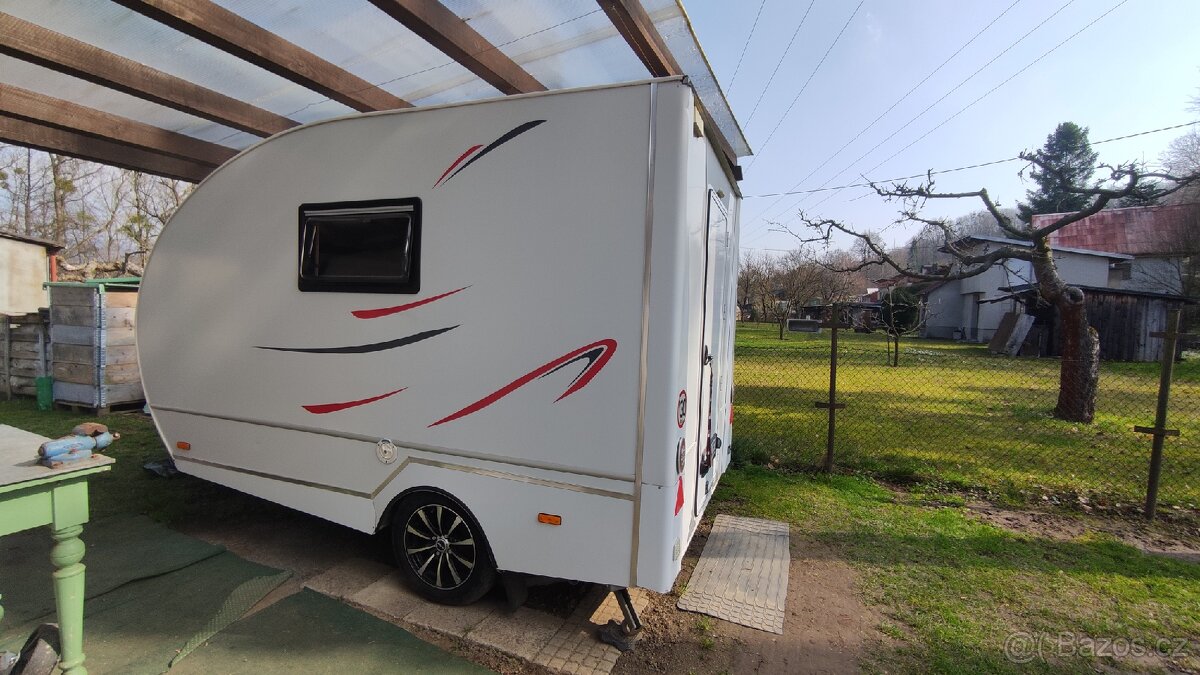 MINIKARAVAN, karavan CITY C9, solár, WC, sprcha