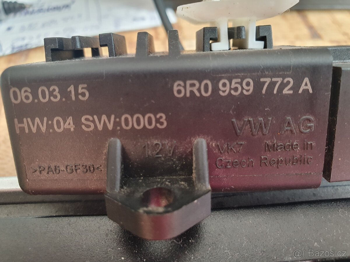 6R0959772A Řídící jednotka pro vyhřívání sedadel