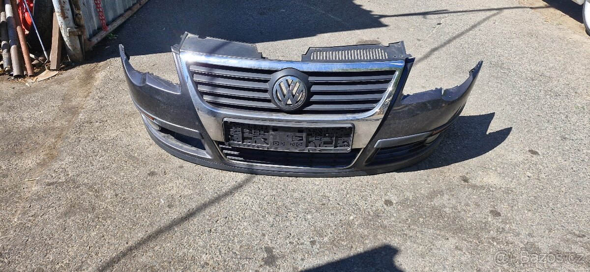 Predni naraznik vw passat 3c b6 maska gril mlhovka