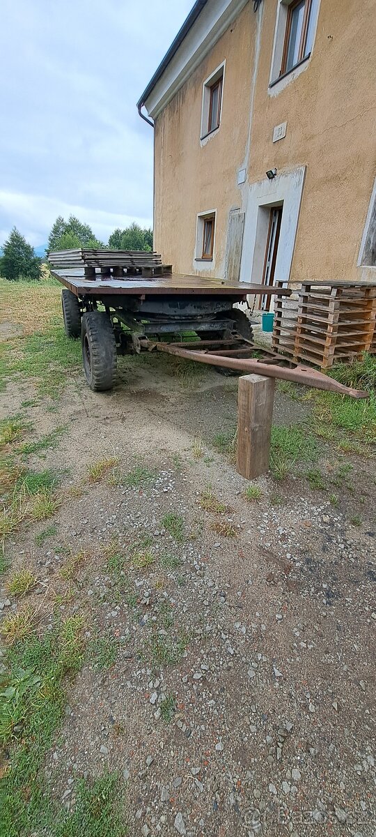 Traktor valník , vlek 7t