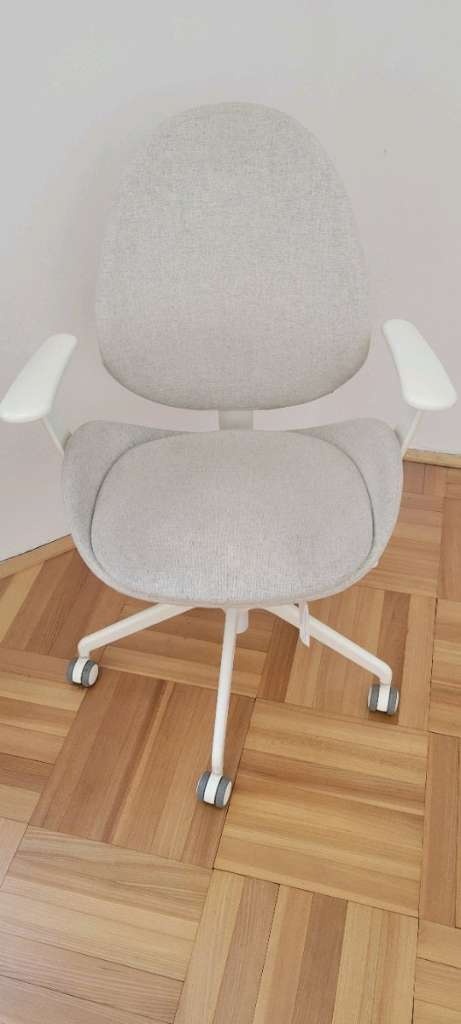 Ikea Hattefjäll židle s područkami, Gunnared béžová/