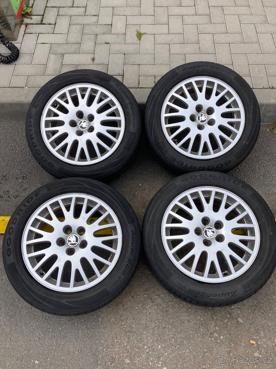 16" alu kola 5x100 ET 42 6.5J