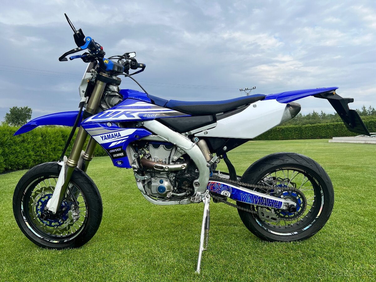 Yamaha WR450 supermoto
