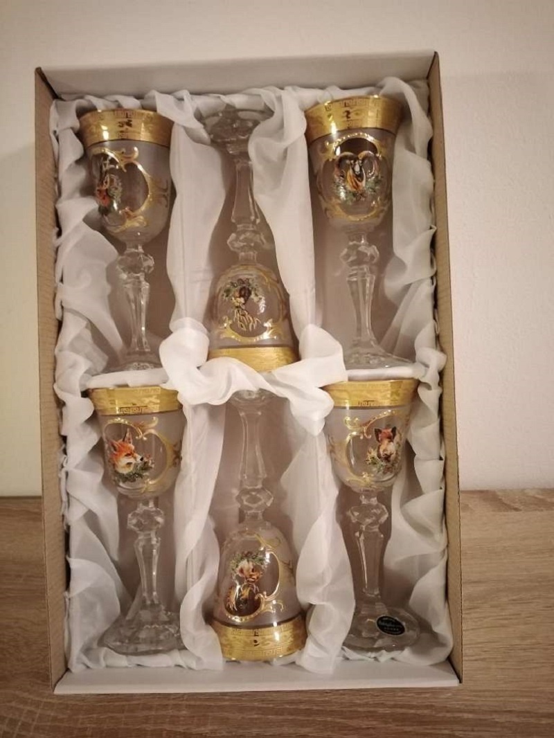 Panáky "Muslistvo" (výška skla 15 cm)