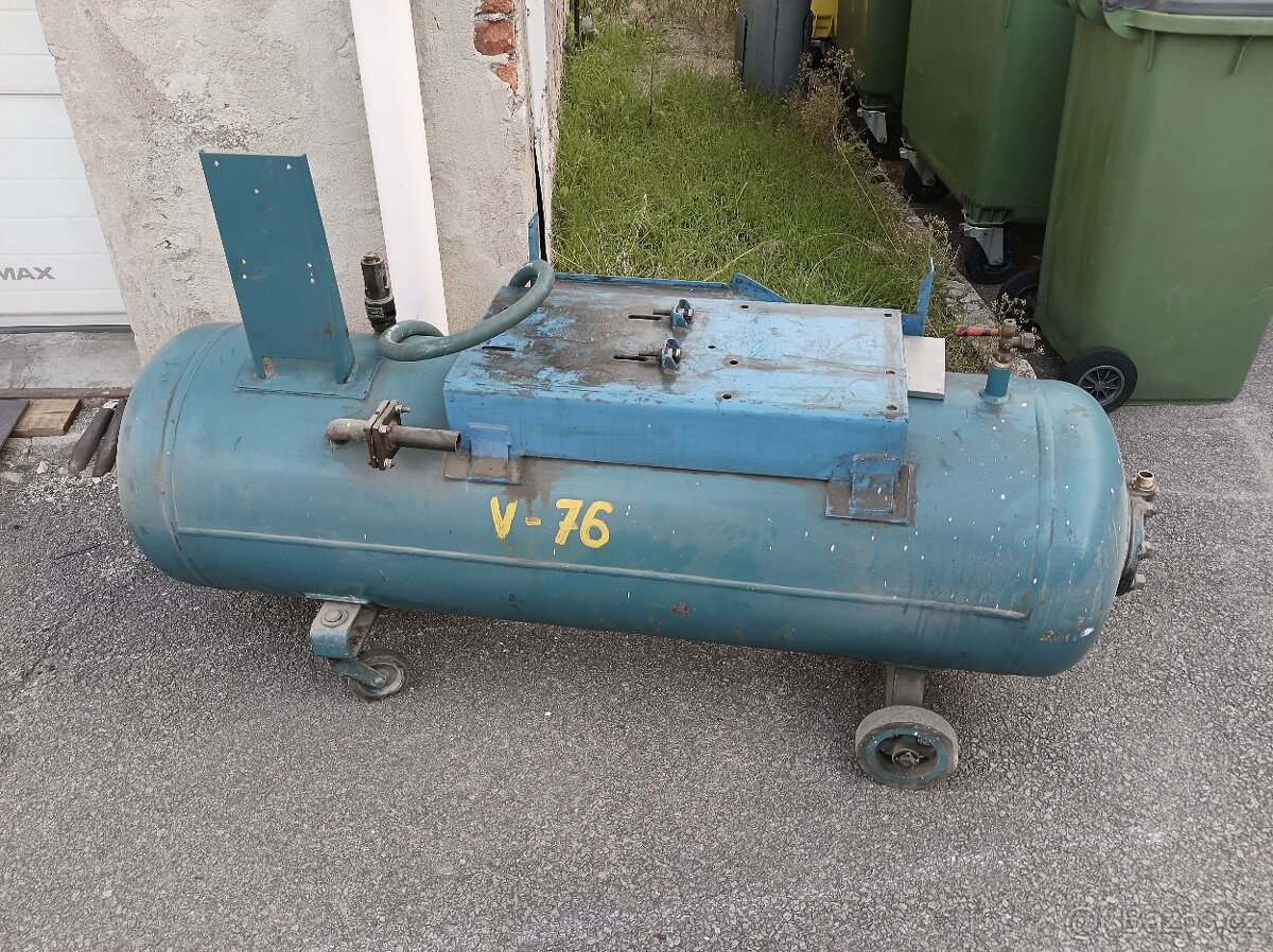 kompresor tlaková nádoba nádrž jímka