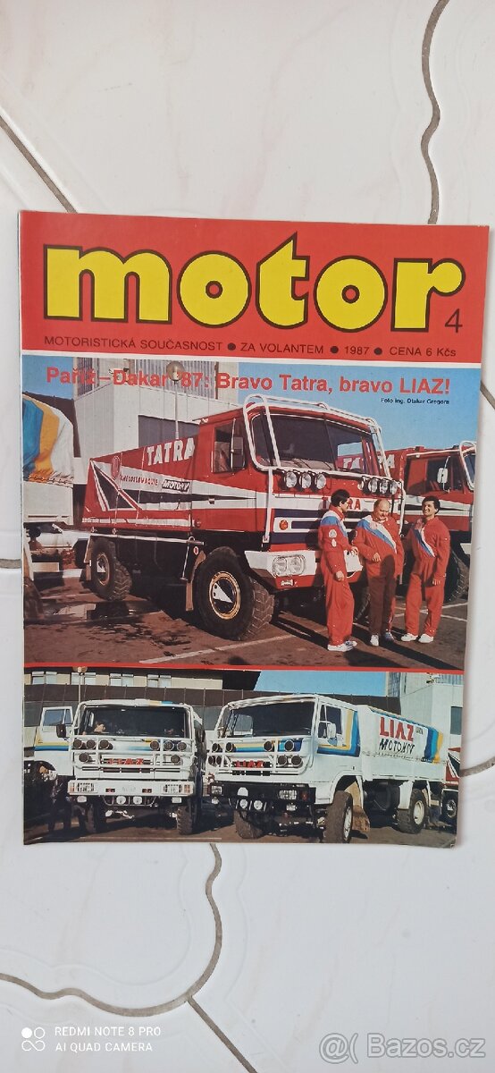 MOTOR -sbírka časopisů (1976-89)