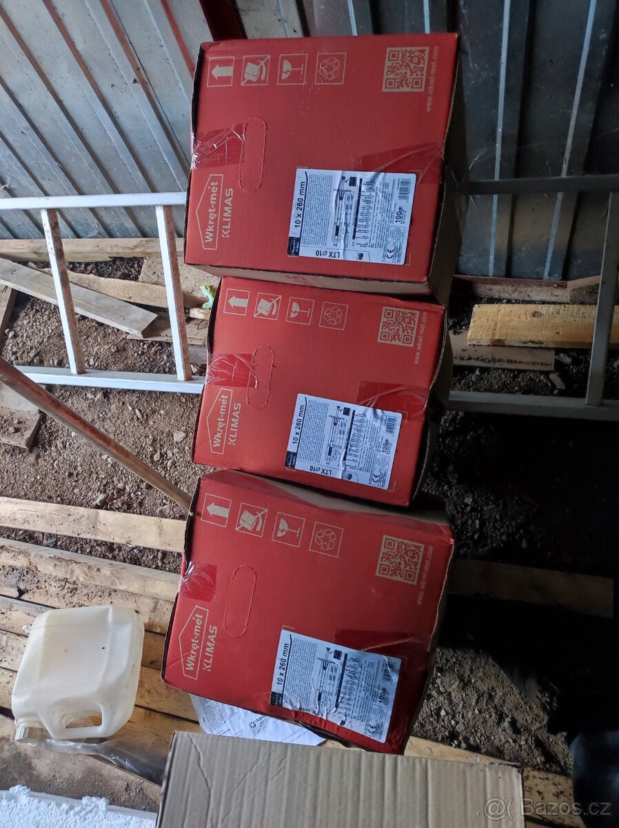 Talířové hmoždinky a zátky