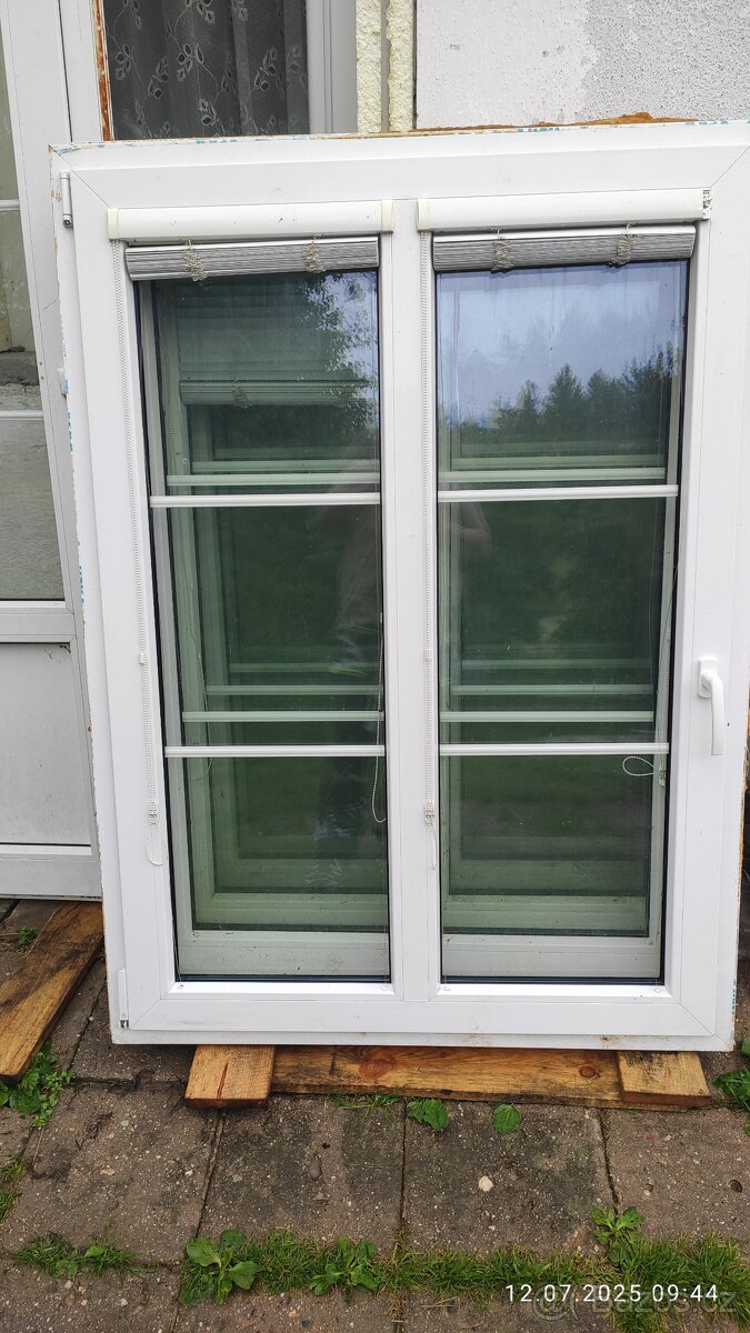 plasová okna 3x pravé 2x levé