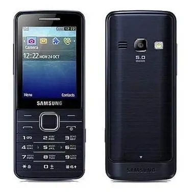 Daruji tlačítkový telefon Samsung S5611 s poškozením