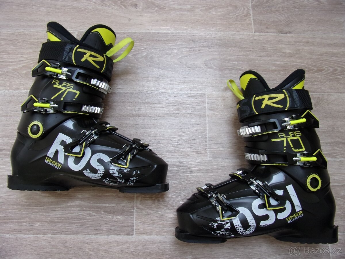 lyžáky 44, lyžařské boty 44, 28,5 cm, Rossignol 70