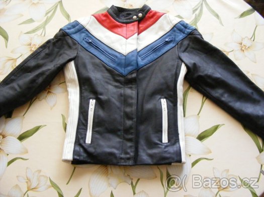Kožená bunda dámská , dětská vel.36