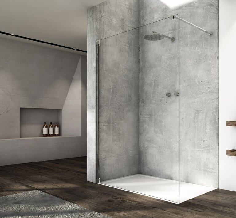 Sprchová zástěna - WALK IN - 90cm - TRINITY