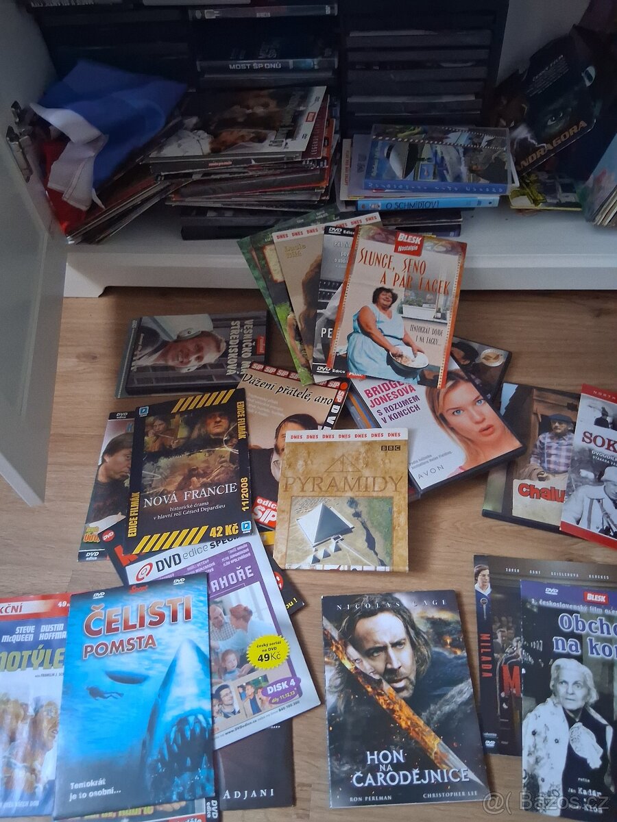 Prodám tyto LP a DVD