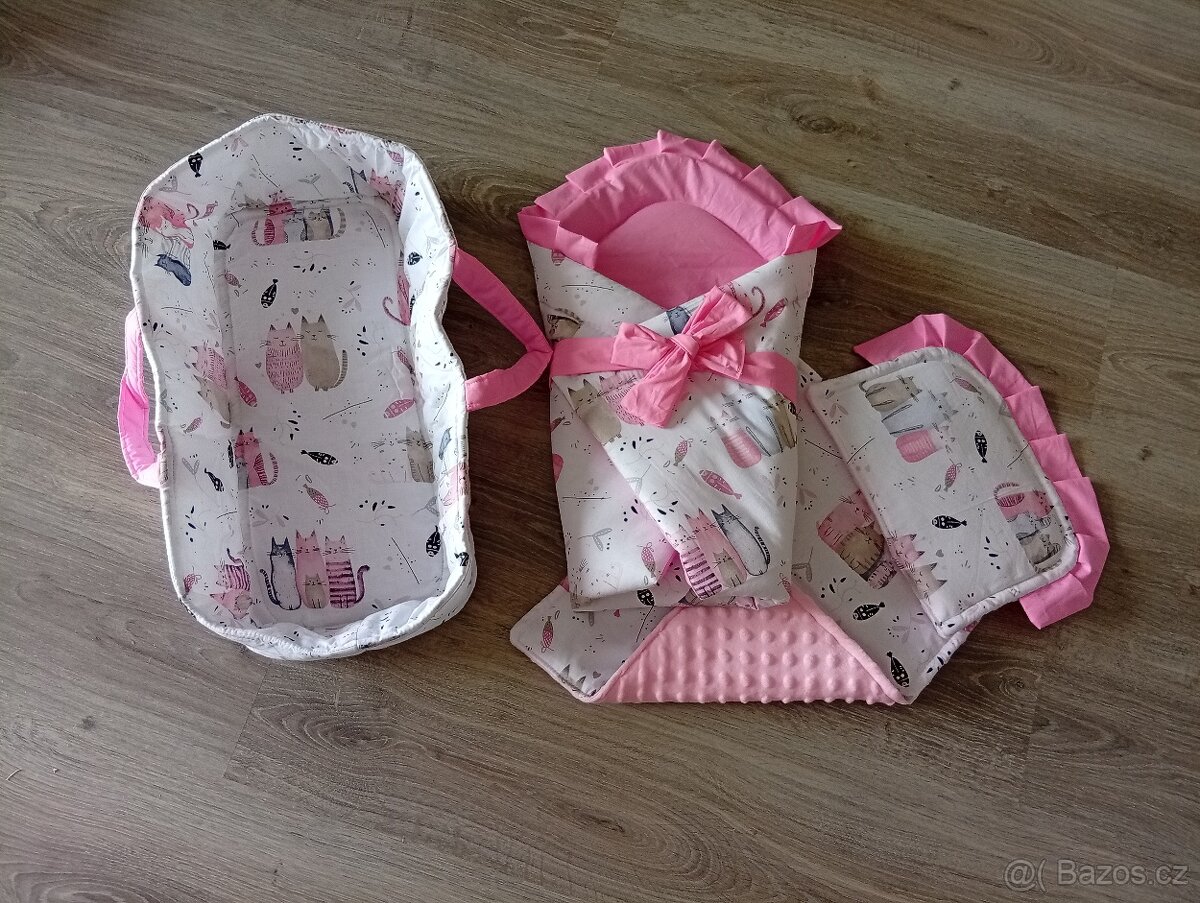 Souprava pro panenky do kočárku /kolibky