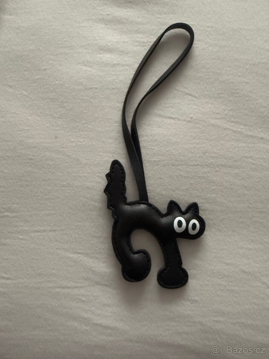 Přívěšek kočka černý