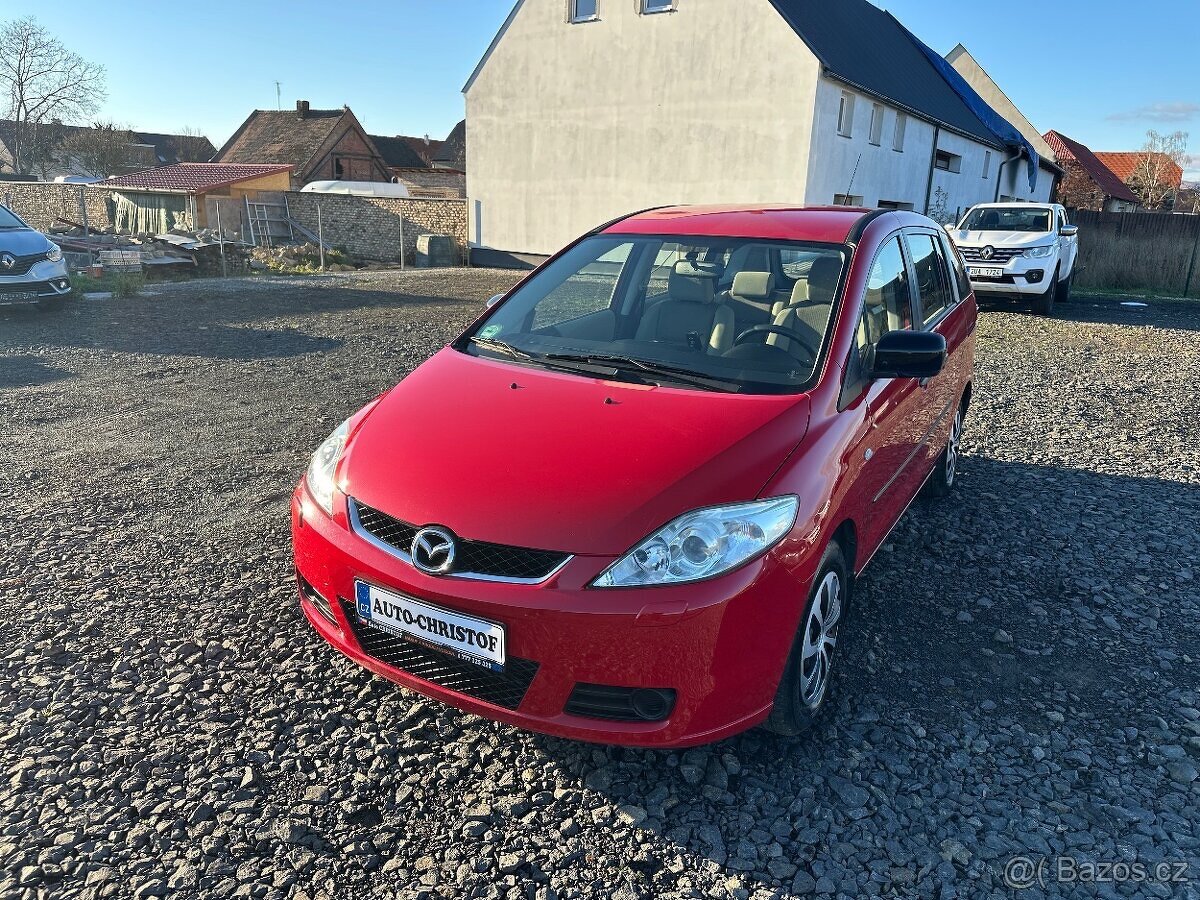 Mazda 5 1,8i 85KW VYHŘÍVANÁ SEDADLA