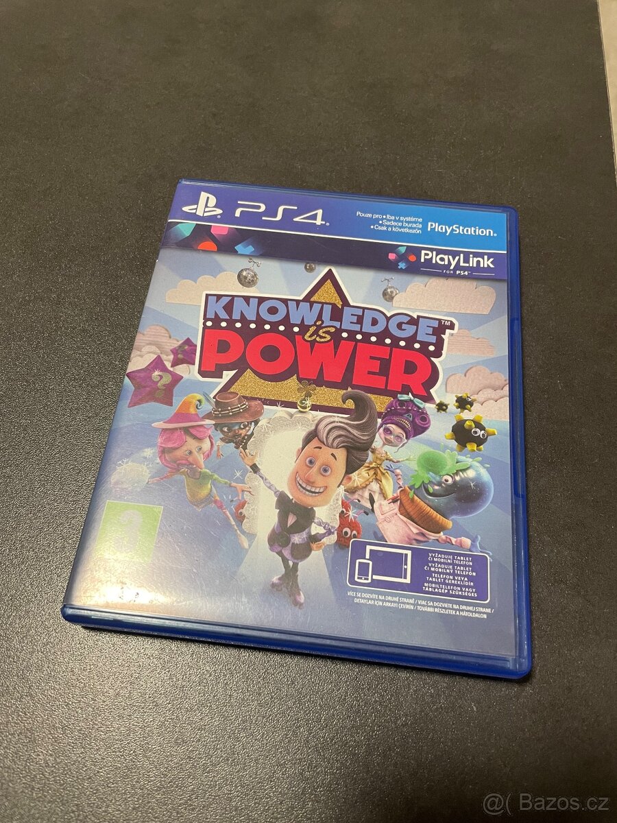 Knowledge is power na ps4 v češtině