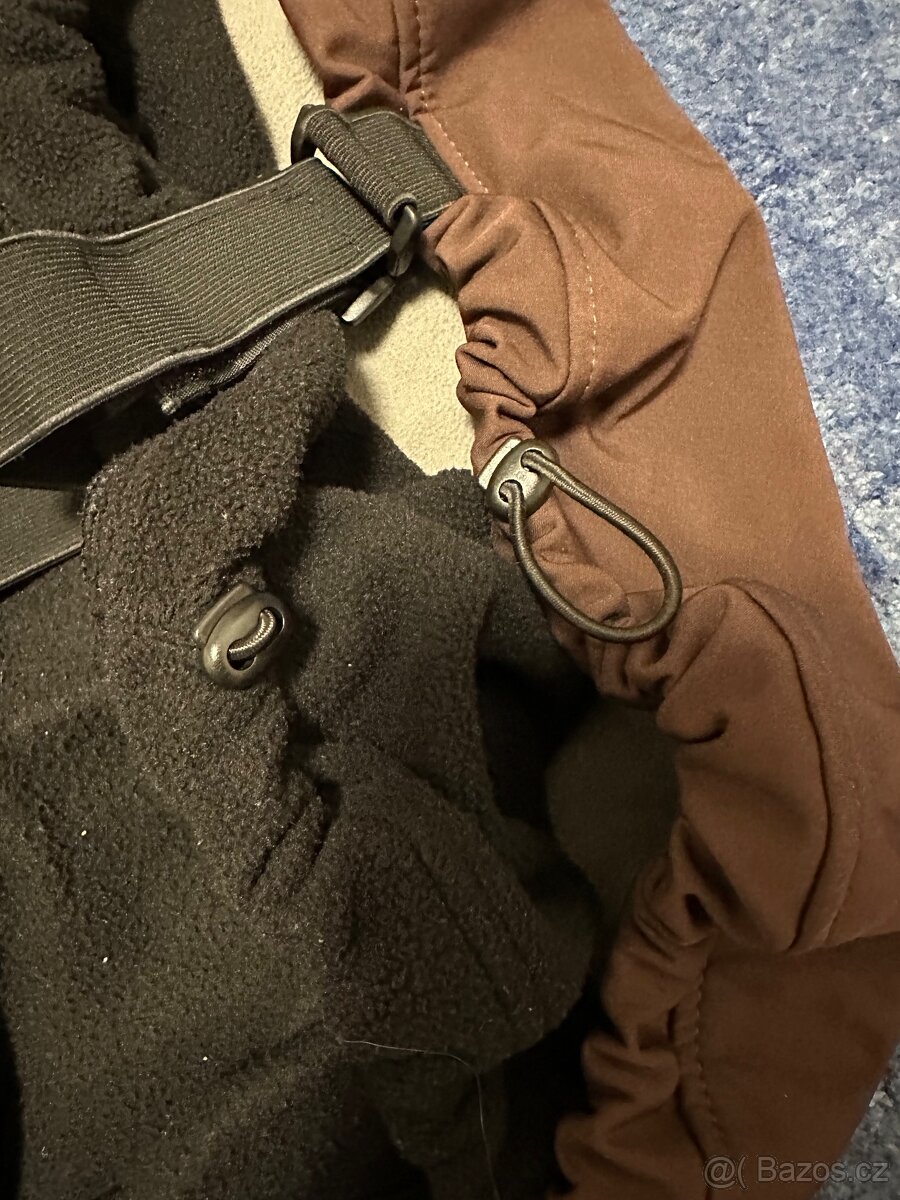 Softshell+fleec kapsa na nosítko