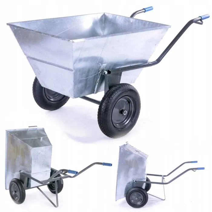 Vozík - zahradní kolečko výklopné zinkovaný nosnost 300kg