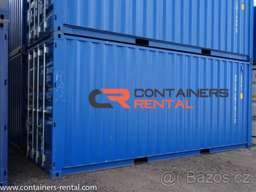 Lodní kontejner vel. 20'- PRONÁJEM - SKLADEM- RAL 5010