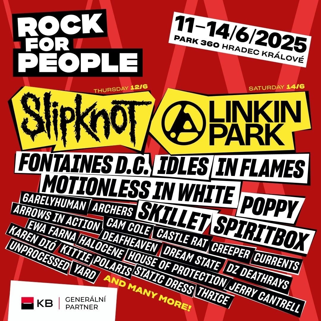 ROCK FOR PEOPLE 12.6 Hradec Králové