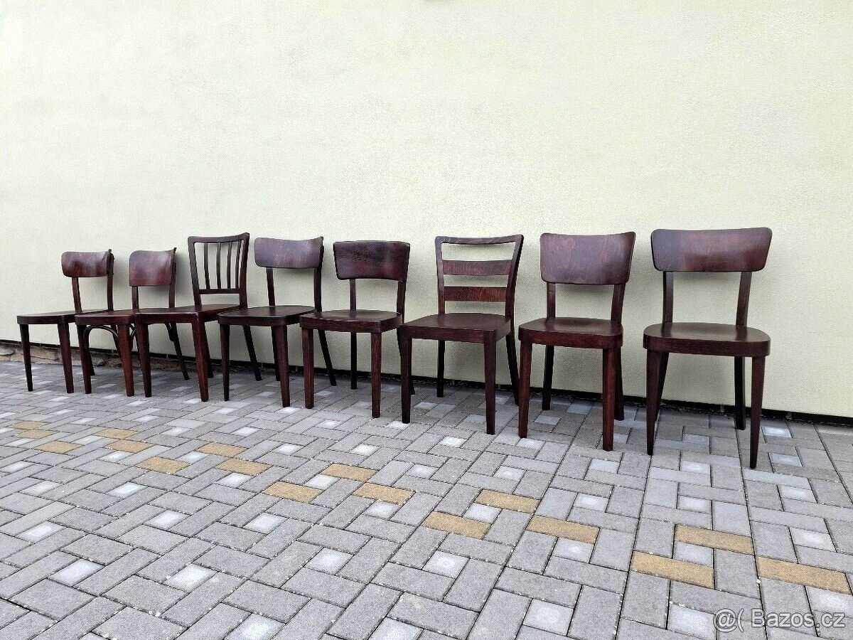 Celodřevěné židle TON, THONET