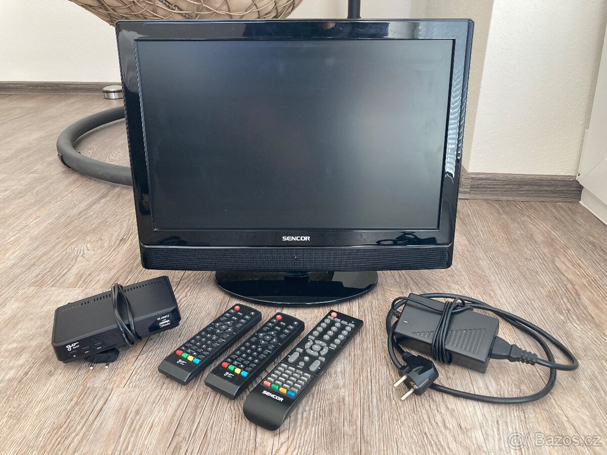 TV Sencor + Set-top box GoSAT