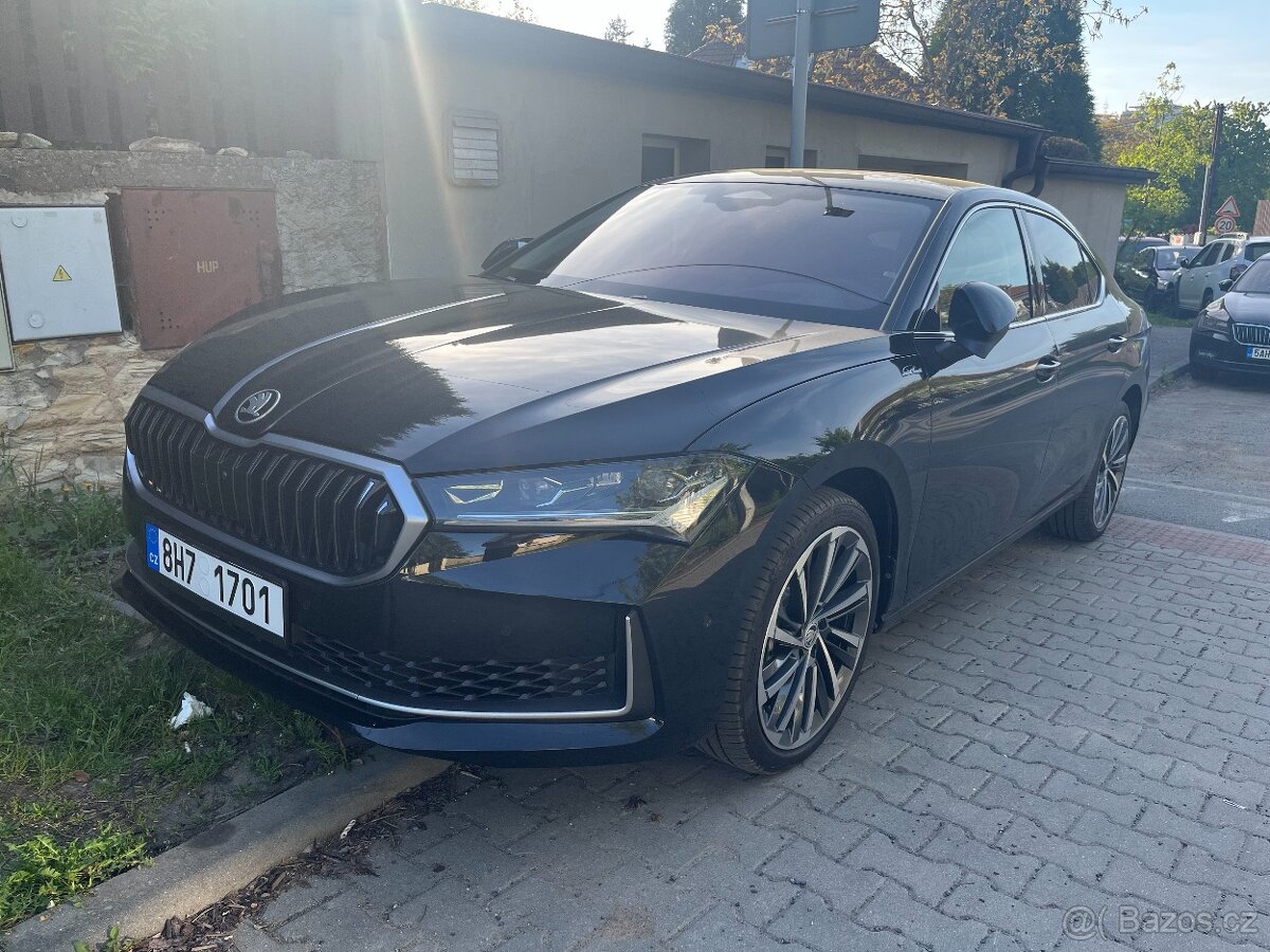 ŠKODA SUPERB 4 195 KW LK, 10/2024, POUZE 1368 KM ODPOCET DPH