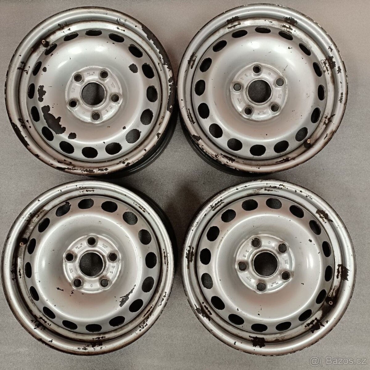Ocelové disky Škoda Octavia R15 , 5x112 , ET47