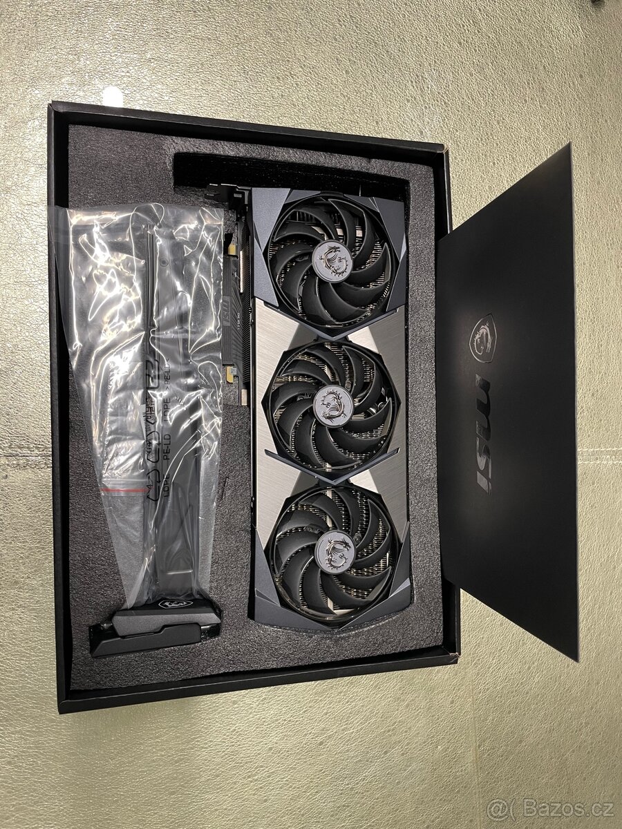 Grafická Karta MSI GeForce RTX 3080 Ti SUPRIM X 12G