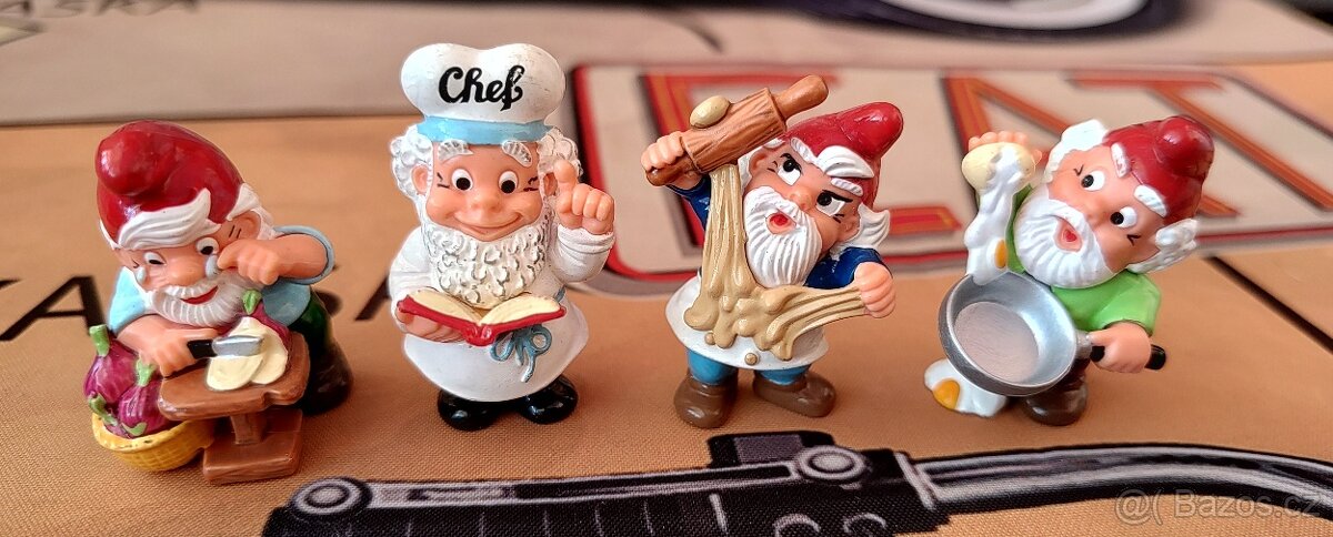 Sběratelské figurky z kinder vajíček Německo