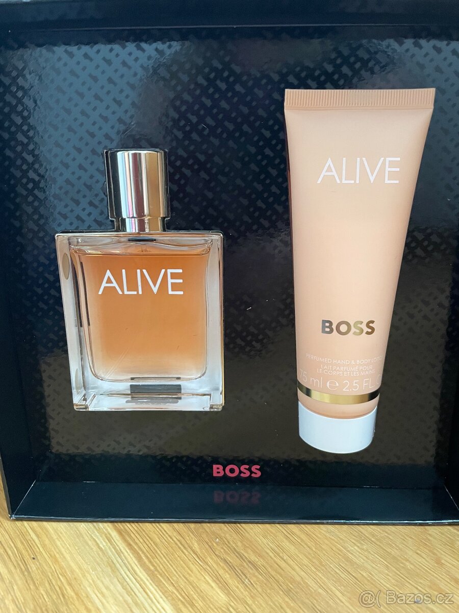 Dárková sada Hugo Boss Alive 50 ml a 75 ml tělové mléko