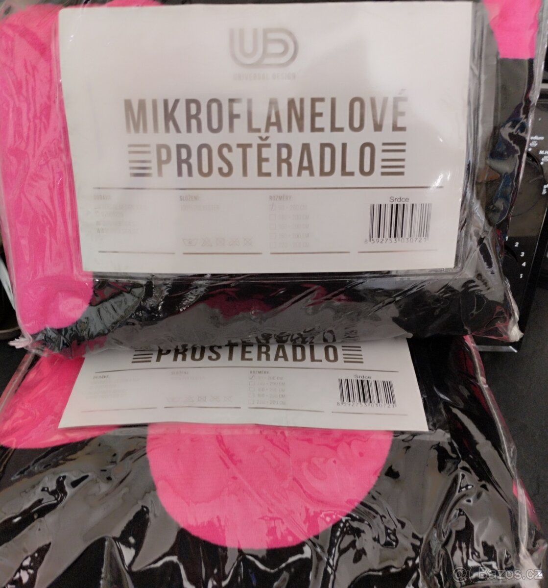Flanelové prostěradlo nové