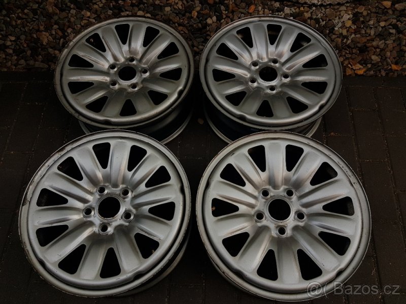 Hybridní disky kola ET48 5x112 Škoda Octavia III R16 VW Golf
