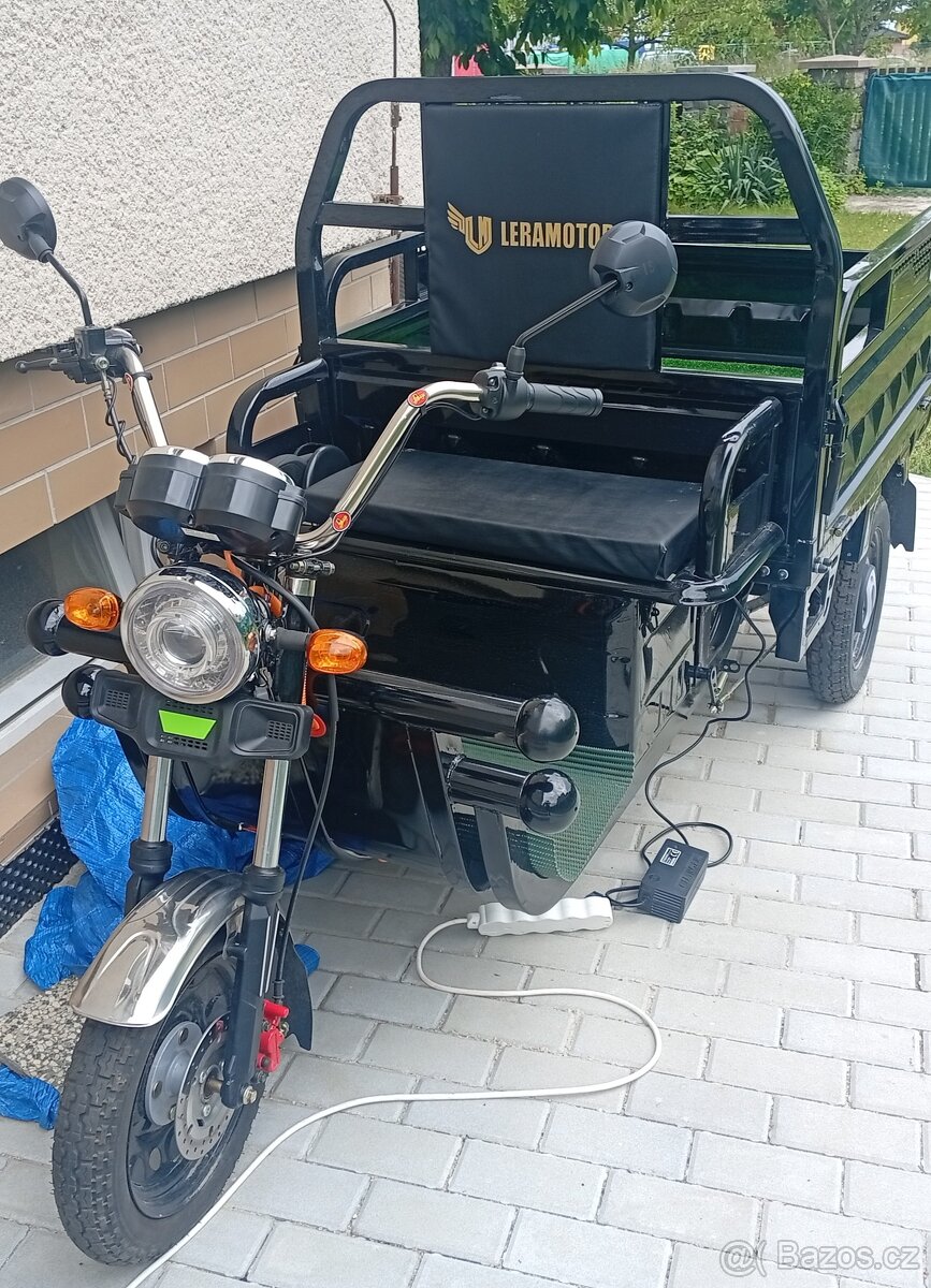 Elektro tříkolka s valnikem 49.900 Kč