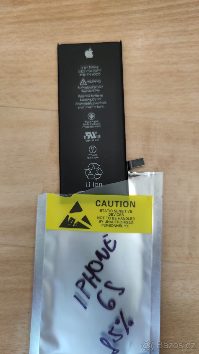 Prodám baterii na iphone 6,6s