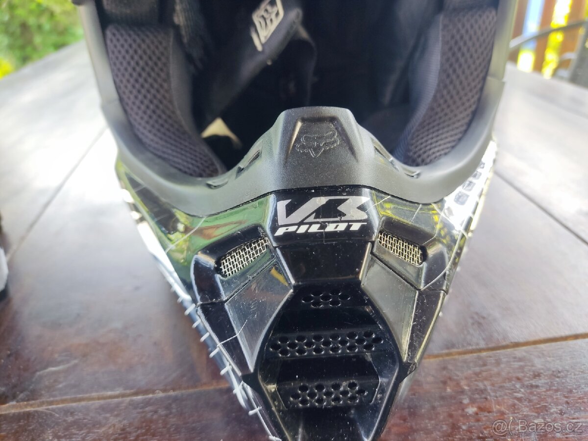 Motocross přilba fox v3 rider