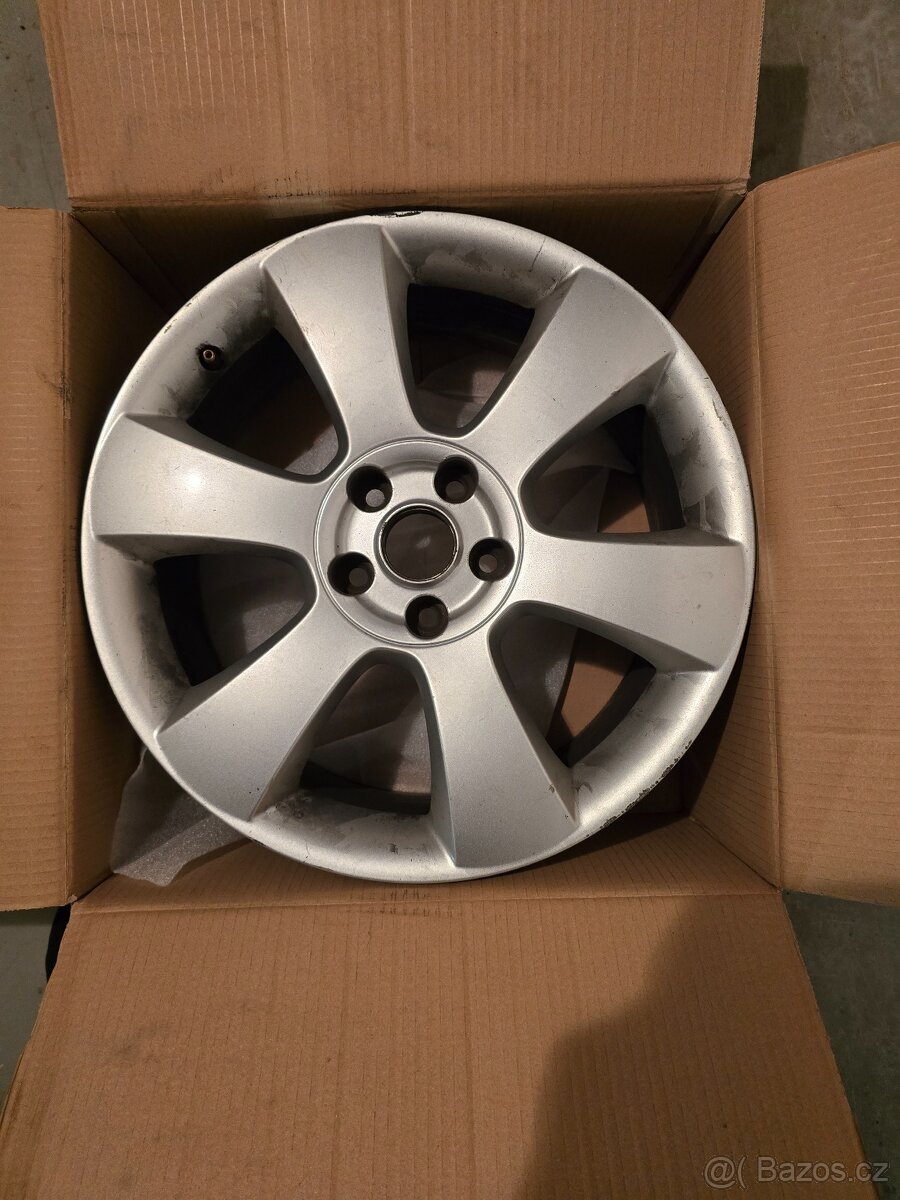 Hliníkové kola 18" LUNA Škoda - sada