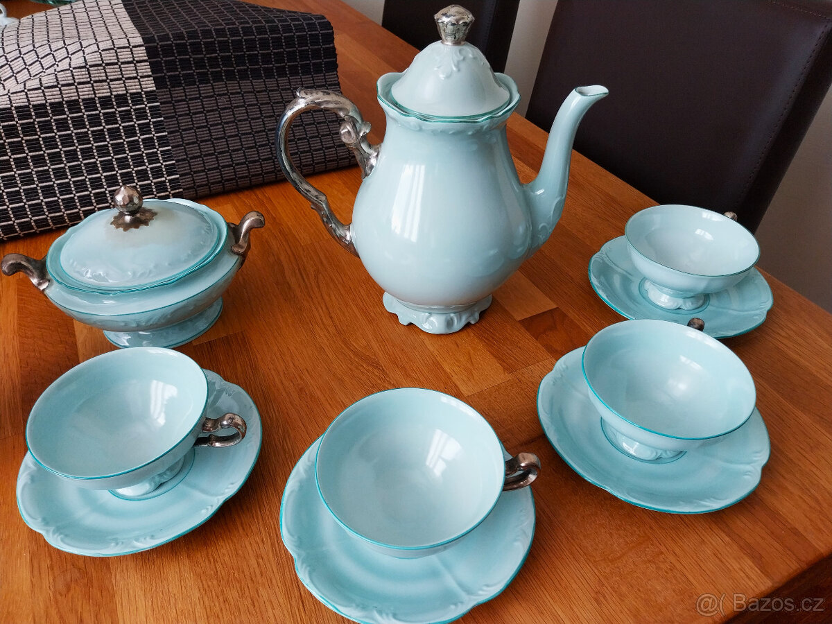 Starožitná porcelánová souprava zn. Gloria
