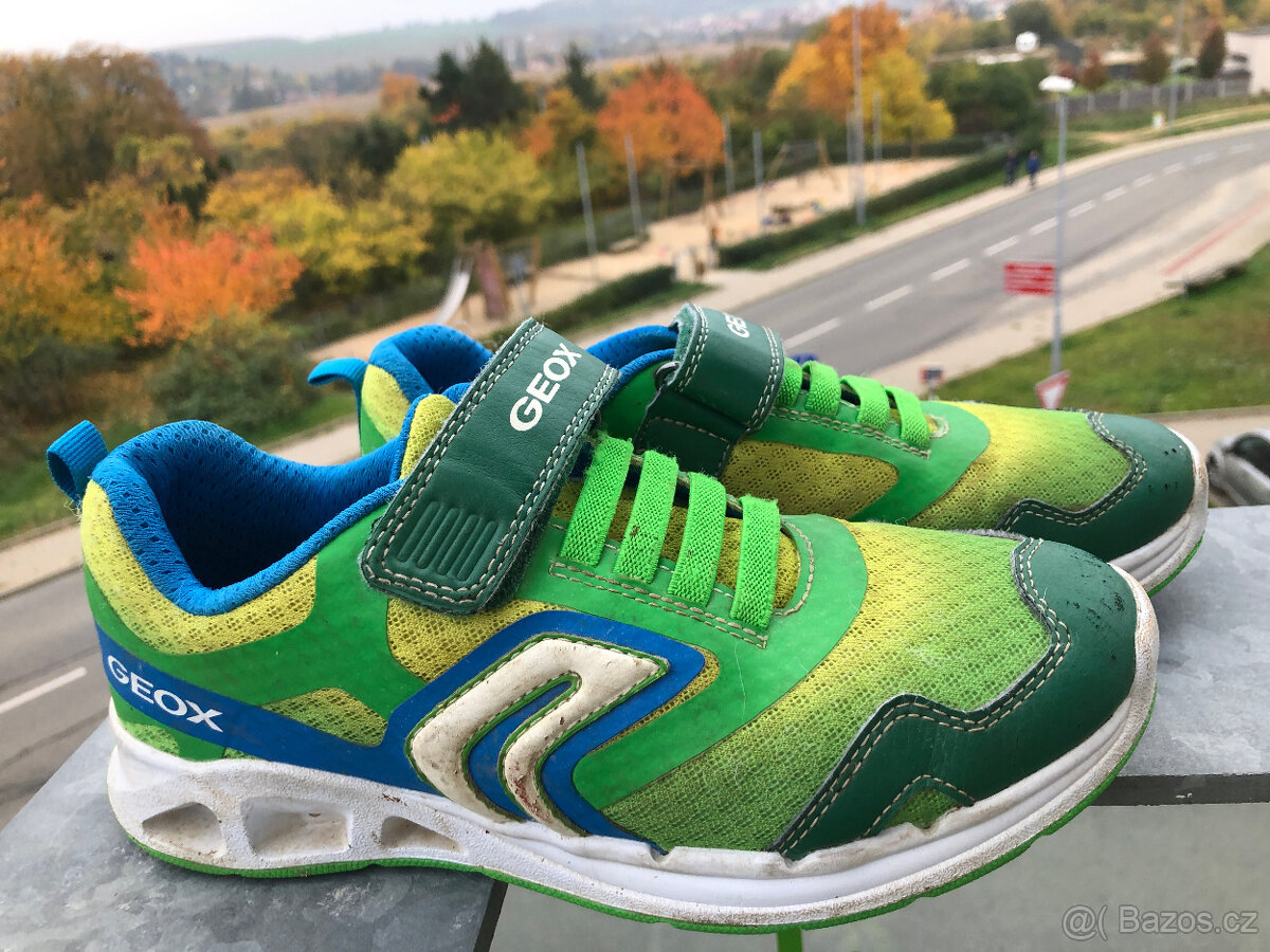 Boty značkové kožené GEOX vel. 35