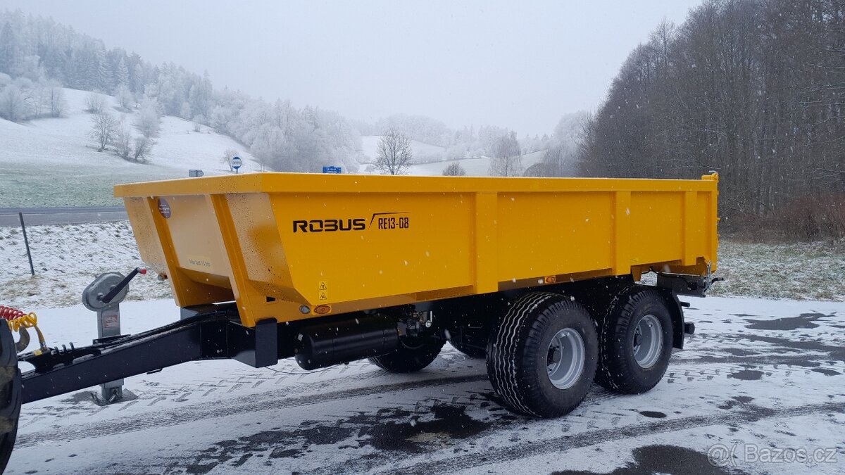 Traktorový návěs,Přívěs,Vlečka,Vlek za Traktor,Dumper 13t