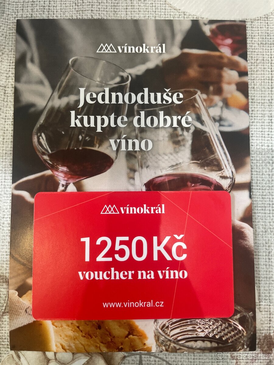 Voucher Víno